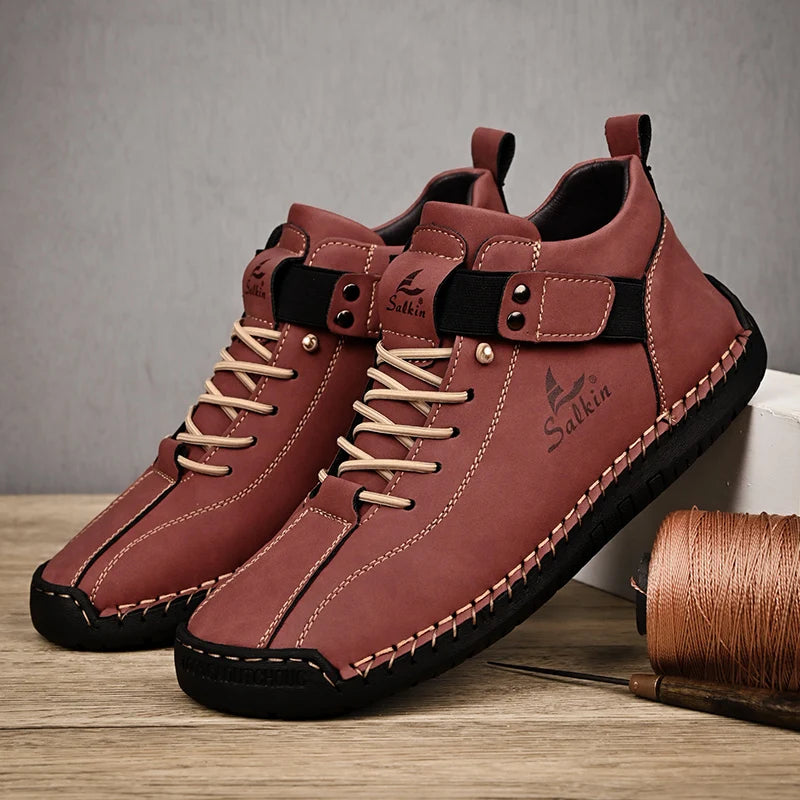 Breathable sneakers and ankle boots for men