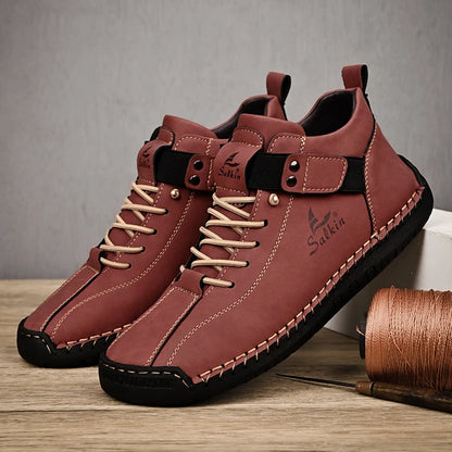 Breathable sneakers and ankle boots for men