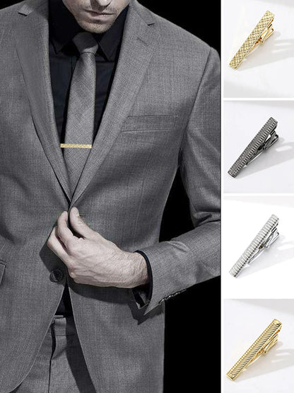 Elegant crystal tie bar for gentleman’s accessories