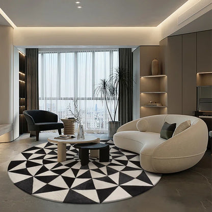 Plush, fluffy area rug—luxurious and soft for your living room, bedroom, or lounge