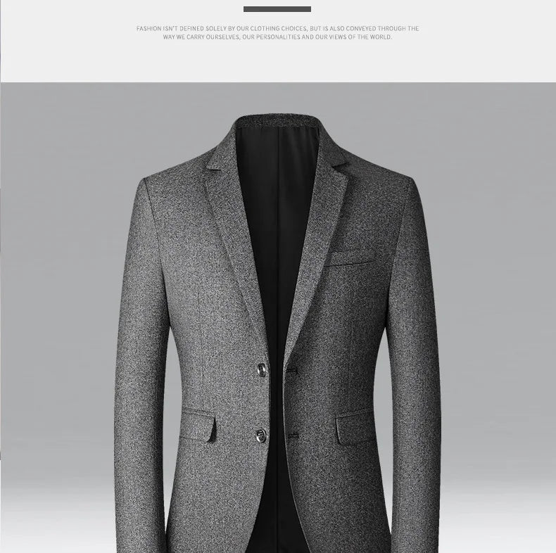 Men’s business casual blazer, spring & autumn