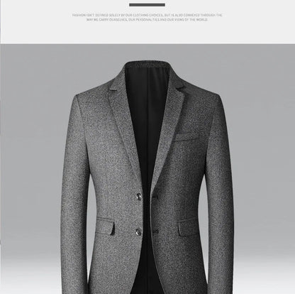 Men’s business casual blazer, spring & autumn