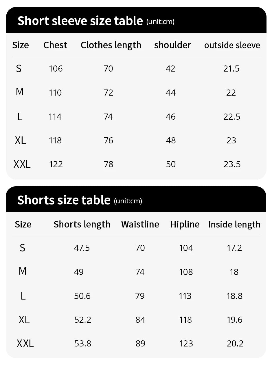 Men’s 2-piece summer sports suit, quick-dry