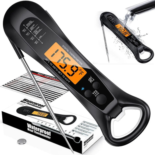 Instant Read Digital Meat Thermometer – Fast & Precise Cooking Tool