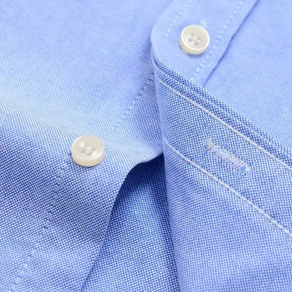 Smart casual cotton shirt with long sleeves, perfect for office or daily wear