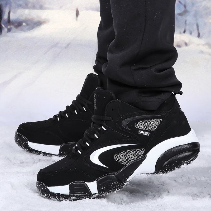 Men’s winter snow shoes, warm and non-slip