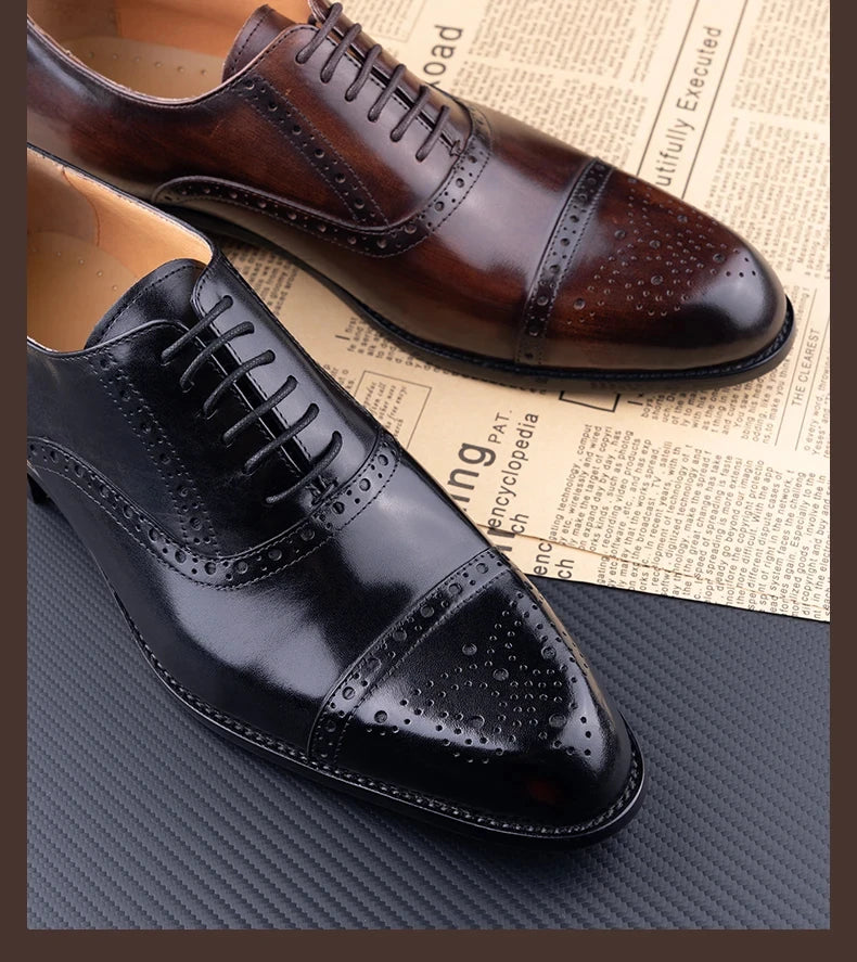 Handmade formal shoes for office, wedding, and parties