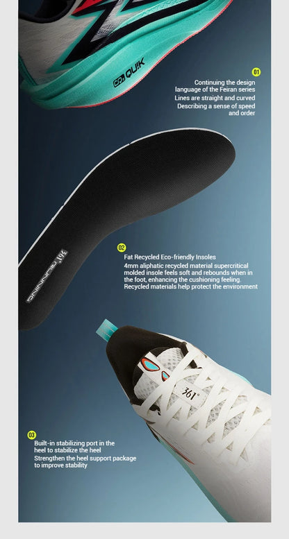 361° Flame 4.0 men’s carbon plate running shoes