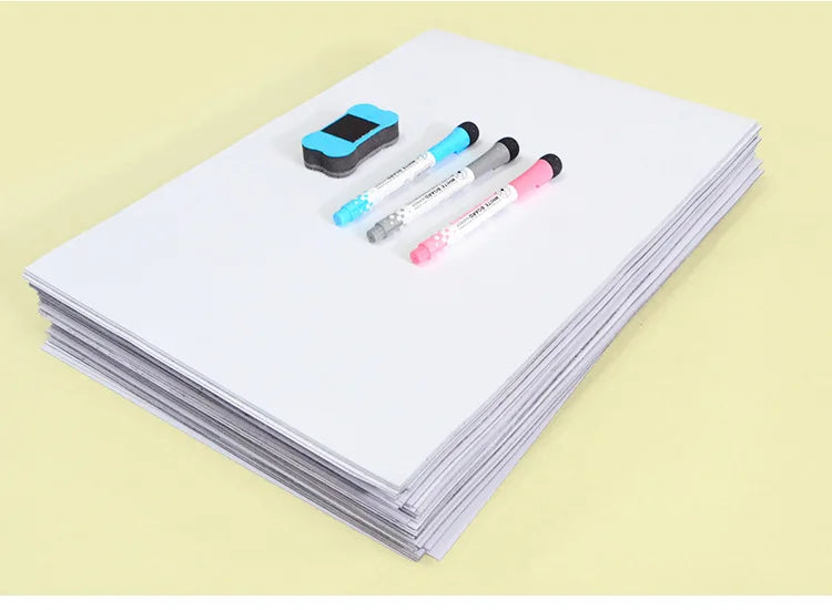 Magnetic dry erase board for fridge—perfect for reminders and memos