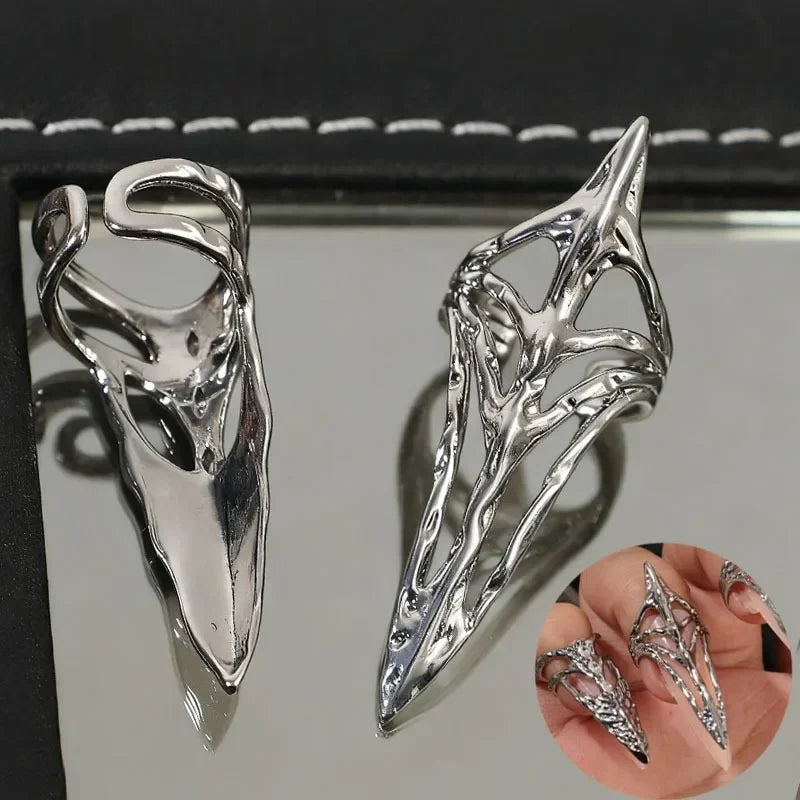 Punk Fingertip Ring – Unique Party Jewelry for Women