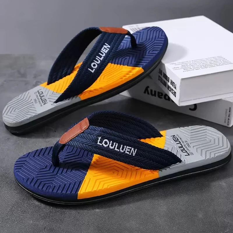 Men’s high-quality summer flip flops