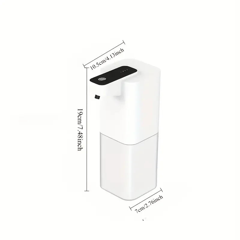 Rechargeable touch-free hand soap dispenser for clean, easy use