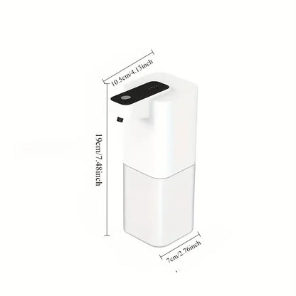 Rechargeable touch-free hand soap dispenser for clean, easy use