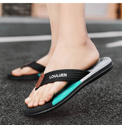 Men’s high-quality summer flip flops