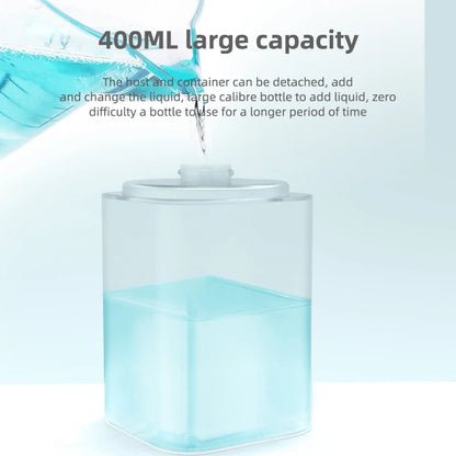 Rechargeable touch-free hand soap dispenser for clean, easy use