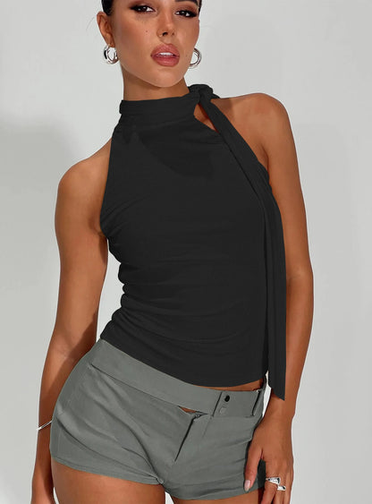 Sexy elegant casual street style top