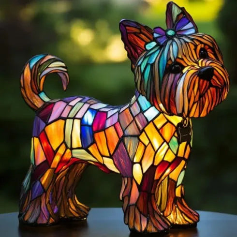 Fun & Artistic Dog-Shaped Decorative Night Light