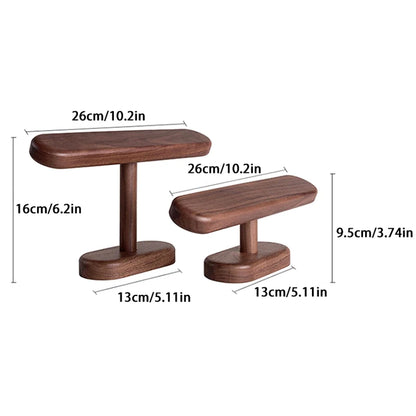 Decorative wooden shelf for watches—perfect for home or events