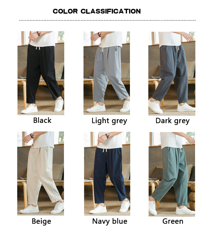 porty jogger pants with a loose fit and clean solid design