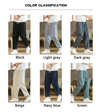 porty jogger pants with a loose fit and clean solid design