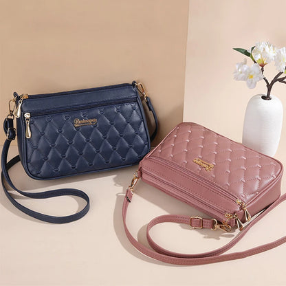 Fashion Leather Handbag – Ladies’ Crossbody & Shoulder Bag