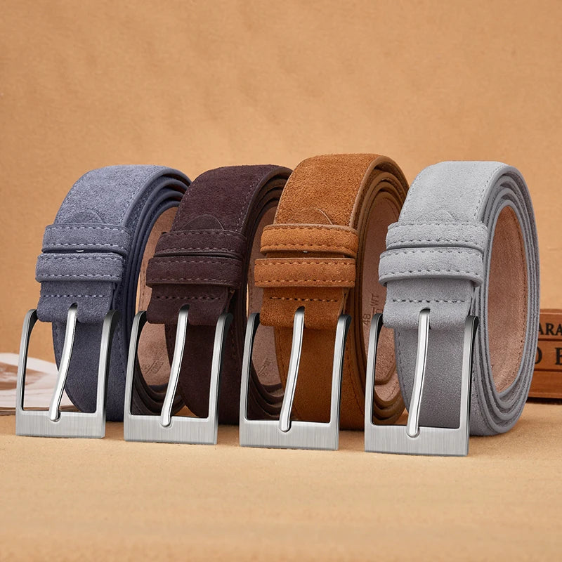 Premium Cow Leather Belt – Stylish Everyday Jeans Belt