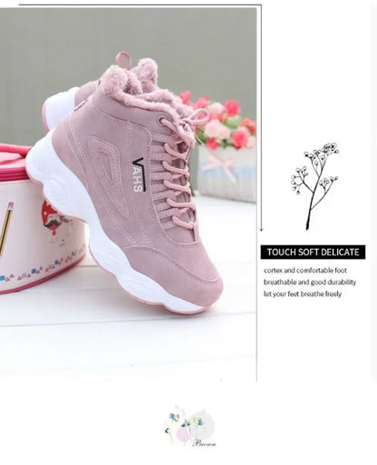 Thick Sole Sports Shoes – Cozy Student Footwear