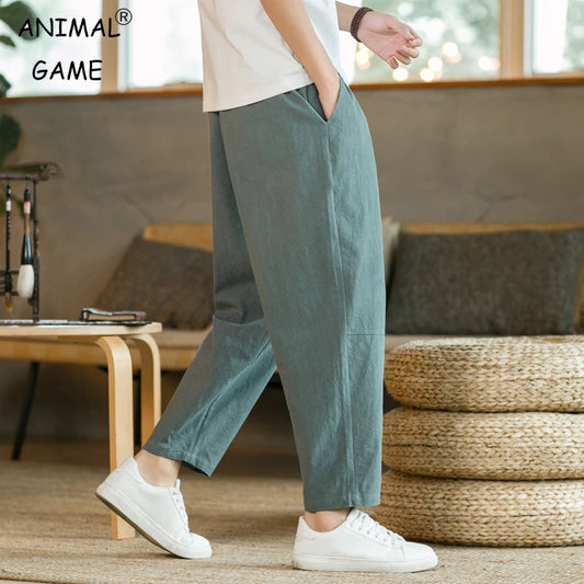 porty jogger pants with a loose fit and clean solid design