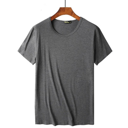 Sweat-absorbent classic round-neck gym undershirts