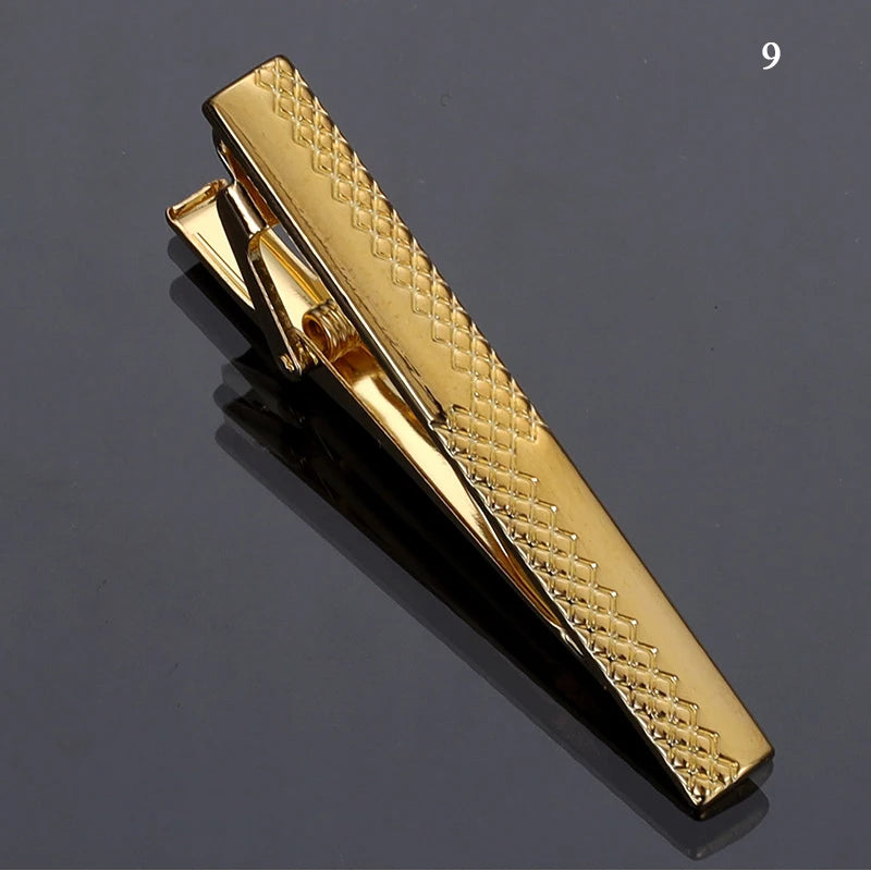 Elegant crystal tie bar for gentleman’s accessories