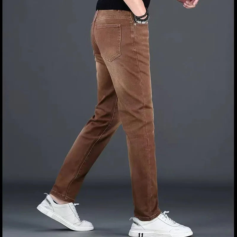 Trendy slim denim—easy to match, perfect for daily wear