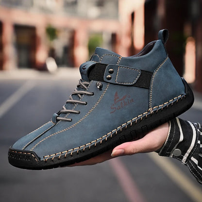Breathable sneakers and ankle boots for men