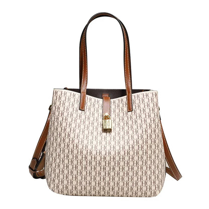 CH Leather Crossbody Bag – Large Capacity Daily Tote
