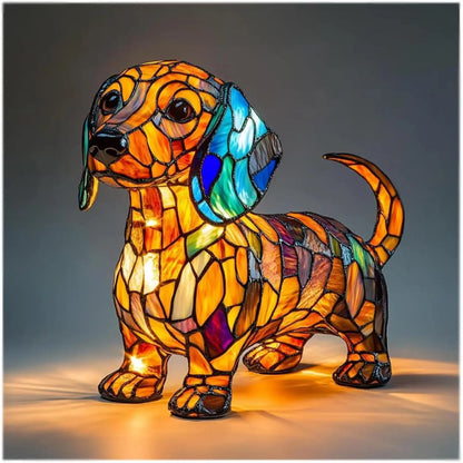 Fun & Artistic Dog-Shaped Decorative Night Light