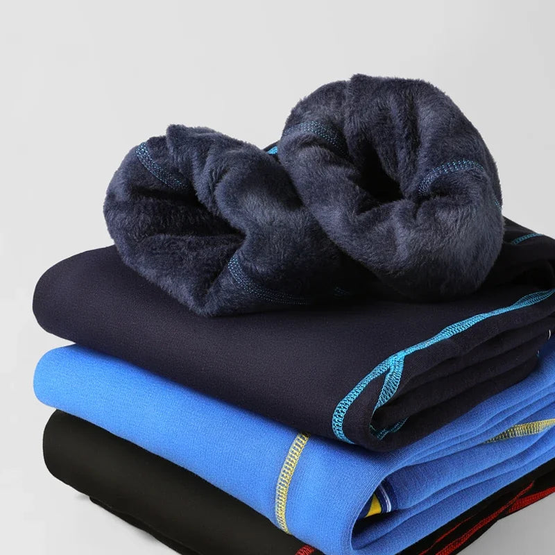 Thick cotton leggings for warmth and comfort