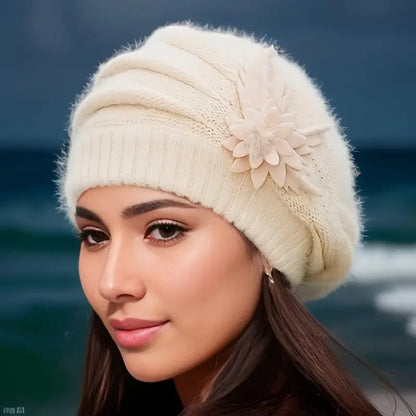 Classic Knit Beret – Stylish Warm Hat for Women