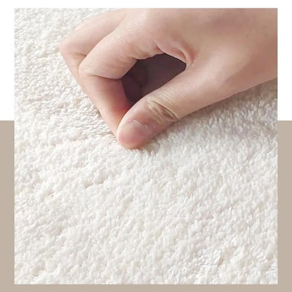 Plush, fluffy area rug—luxurious and soft for your living room, bedroom, or lounge