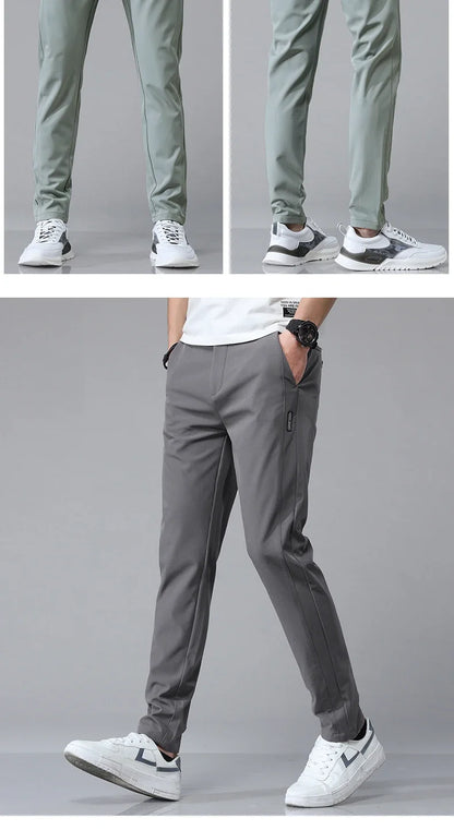 Breathable spring/summer golf and sports trousers