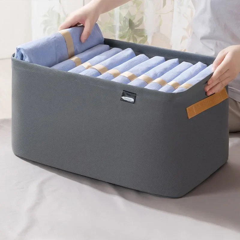 Durable wardrobe storage solution for sweaters, pants, and more