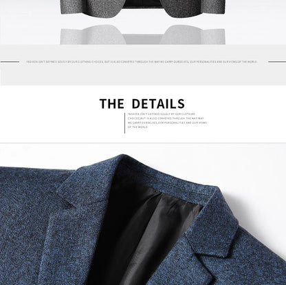 Men’s business casual blazer, spring & autumn