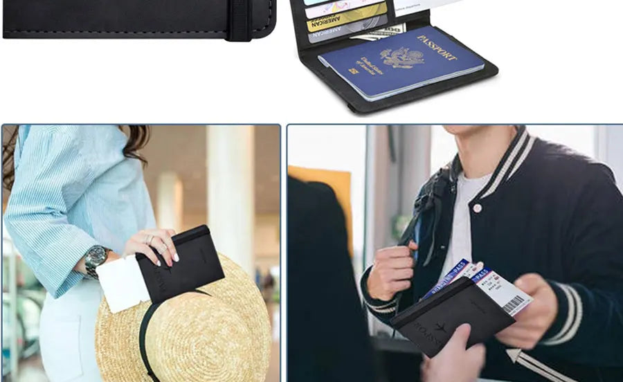 Essential travel accessory for safe document storage