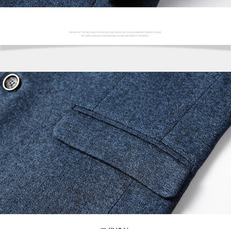 Men’s business casual blazer, spring & autumn