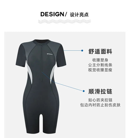 Sports Swimsuit – Comfortable Slim Fit for Women