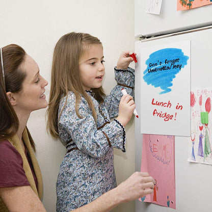 Magnetic dry erase board for fridge—perfect for reminders and memos