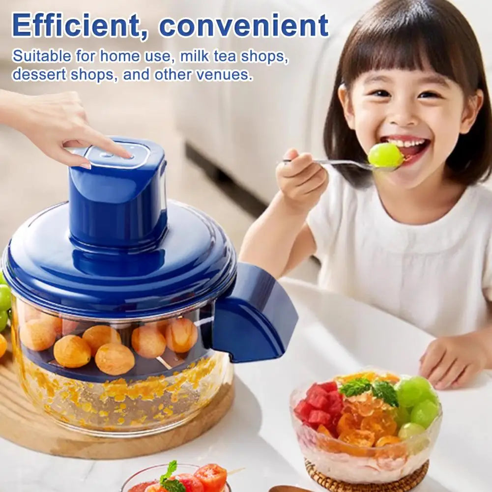 Rust-proof stainless steel electric fruit peeler