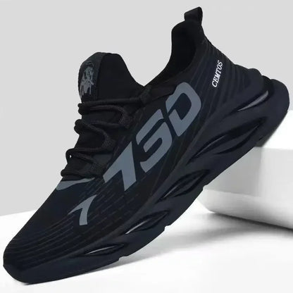 Men’s breathable mesh summer running shoes