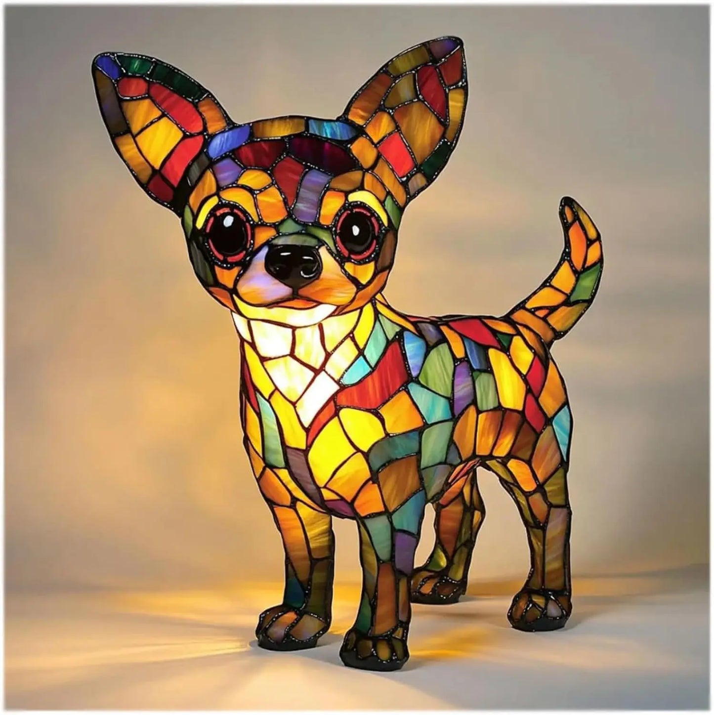 Fun & Artistic Dog-Shaped Decorative Night Light