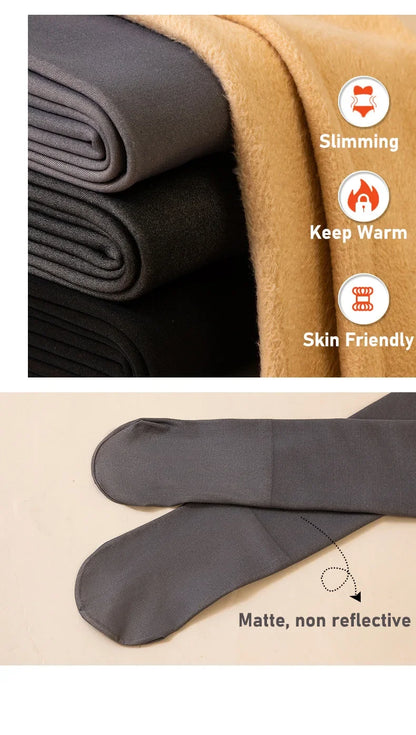 Fleece Thermal Leggings – High Waist, Cozy & Stretch