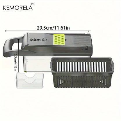 14/16-in-1 multifunctional veggie chopper and slicer