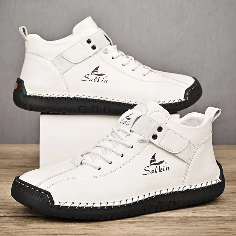 Breathable sneakers and ankle boots for men
